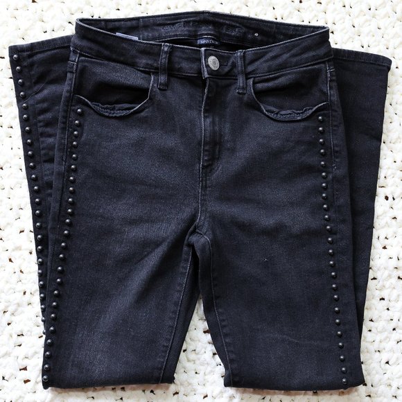 American Eagle Outfitters Denim - American Eagle Jeans Super Stretch Black Size 4